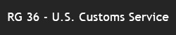 RG 26 - U.S. Customs Service